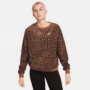 Nike Leopard Women's Fleece Crew